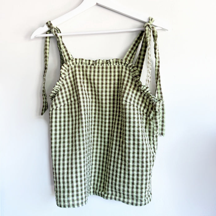 Noisy May ruututoppi gingham XS