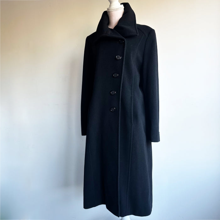 Musta Menuetto villakangastakki