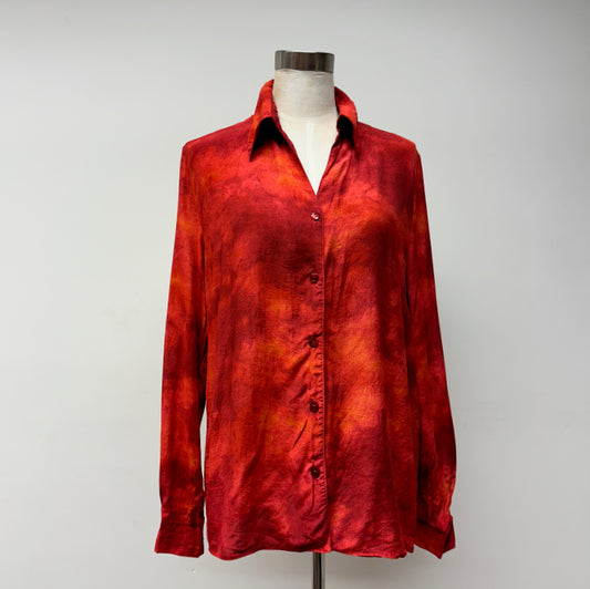 Punaisenkirjava paitapusero