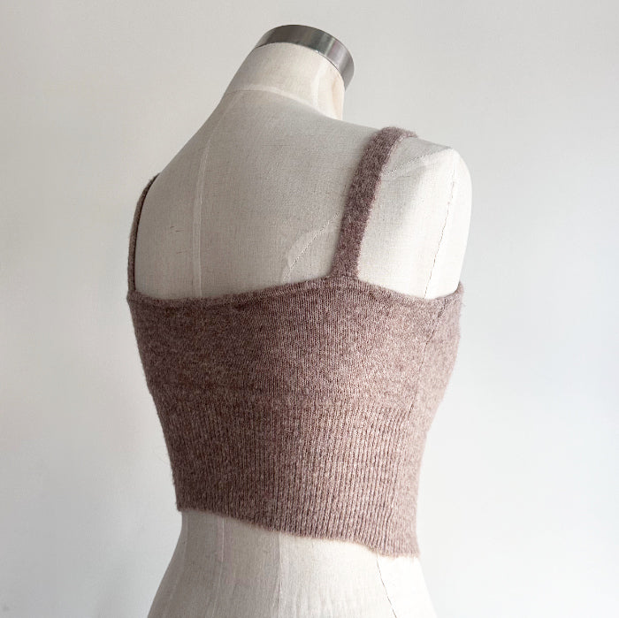Zara neule crop top S