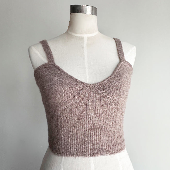 Zara neule crop top S