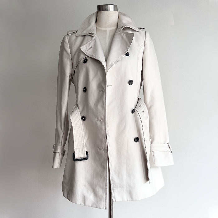 Zara Woman vaalea trenssi M